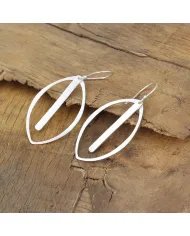 Silver Earrings - 925 Sterling Silver Earrings Dangle Earrings Hook Earrings Handmade Earrings for Women