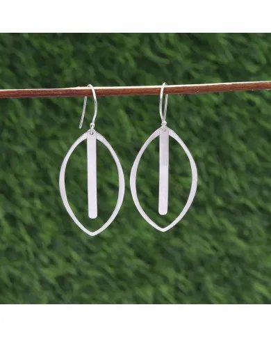 Silver Earrings - 925 Sterling Silver Earrings Dangle Earrings Hook Earrings Handmade Earrings for Women