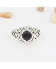 Black Onyx Ring - 925 Sterling Silver Handmade Ring Statement Ring Unisex Ring