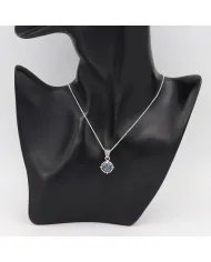 Labradorite Pendant - 925 Sterling Silver Flashing Gemstone Jewelry